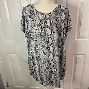 First Love Animal Print Top